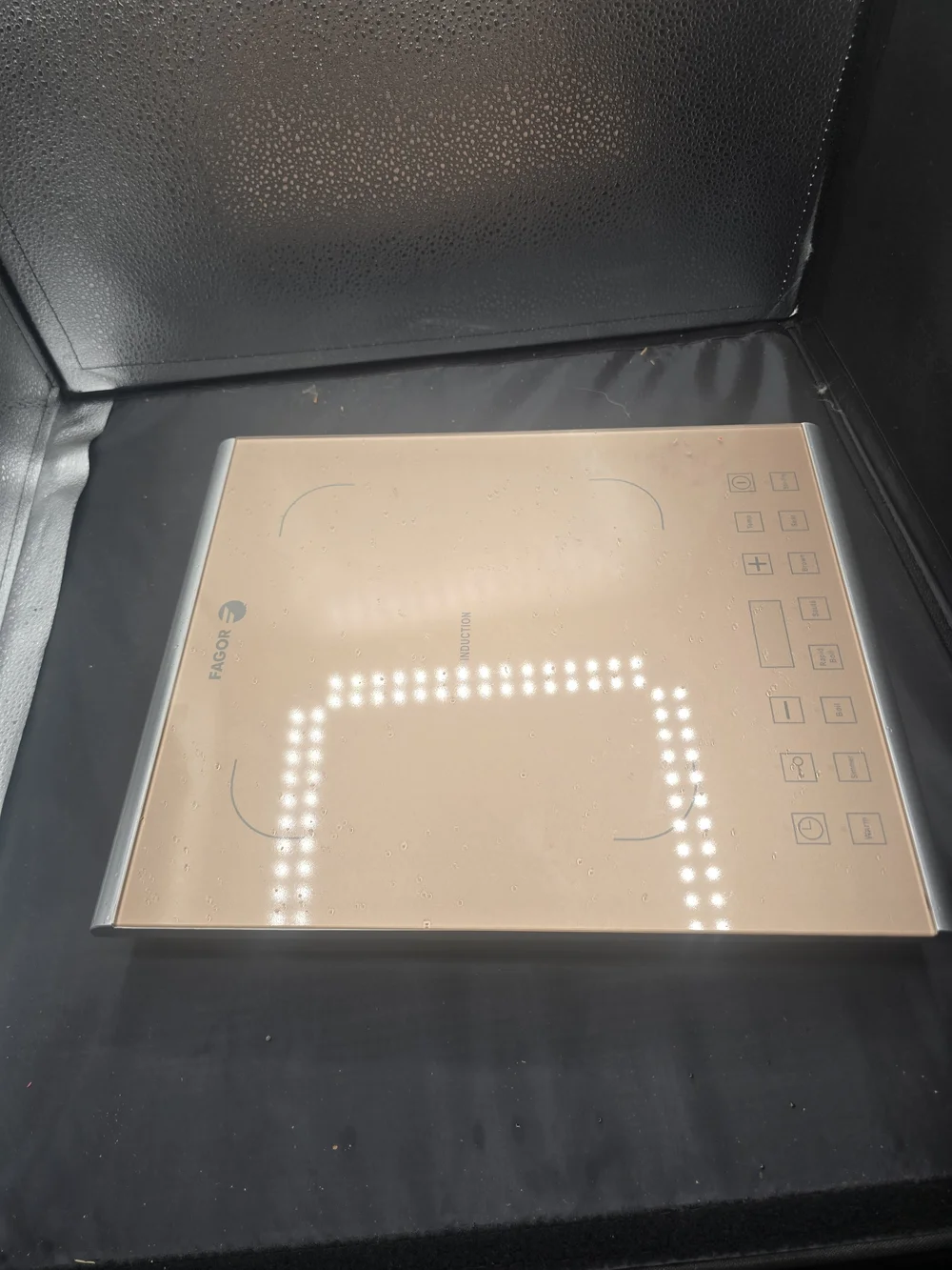 Rose Gold Induction Cooktop — Single Zone Countertop‎ Cooker